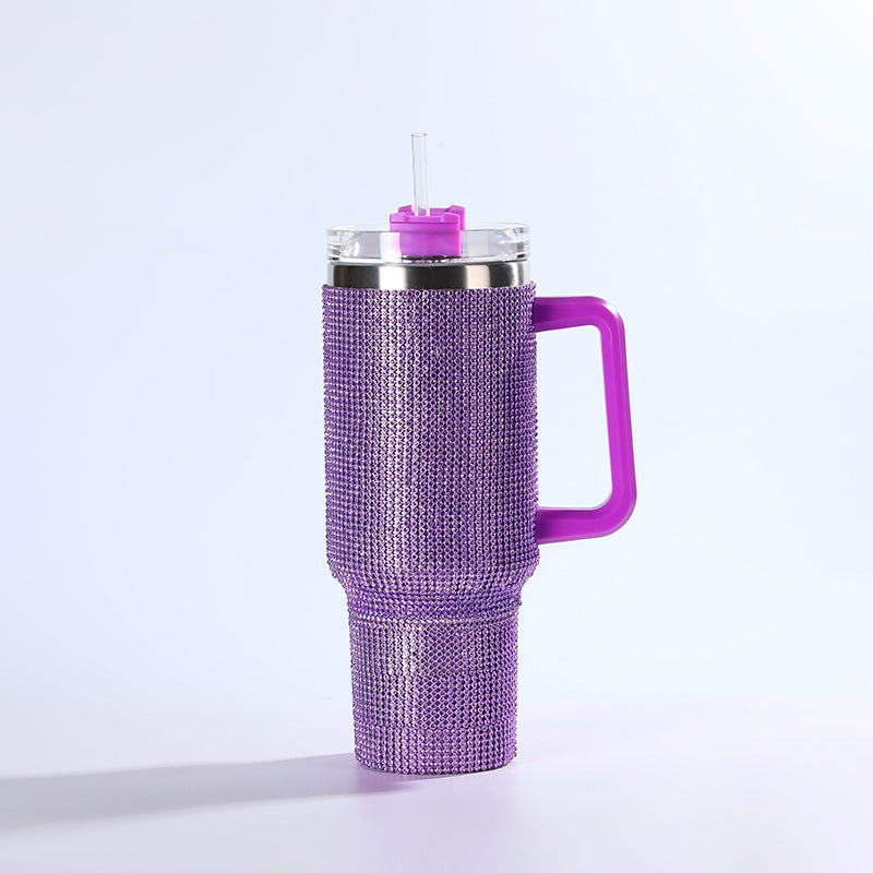 Wholesale 40oz Stainless Steel Cup with Drill Handle Car Cup Ice Bullies Cup